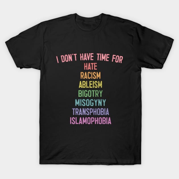 Anti-Bigotry / / Faded-Style Typography Design T-Shirt by DankFutura